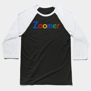 Cool Proud Zoomer Gen Z Slogan Baseball T-Shirt